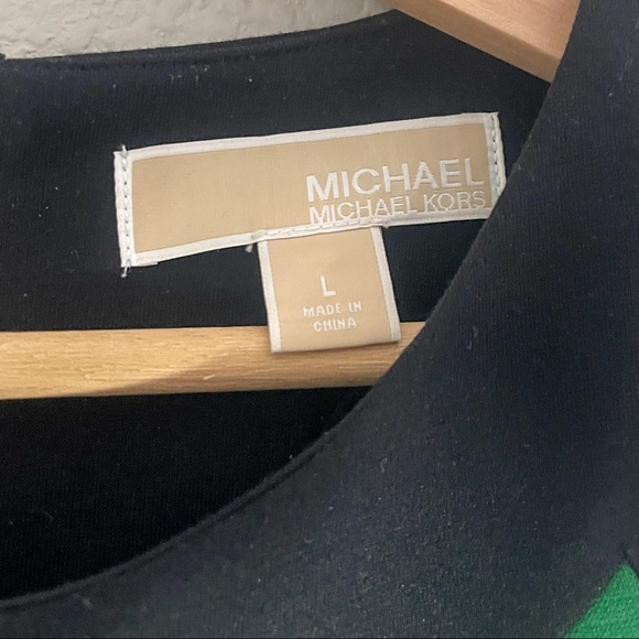 Michael Kors size L dress with gold zippers. - Picture 3 of 3